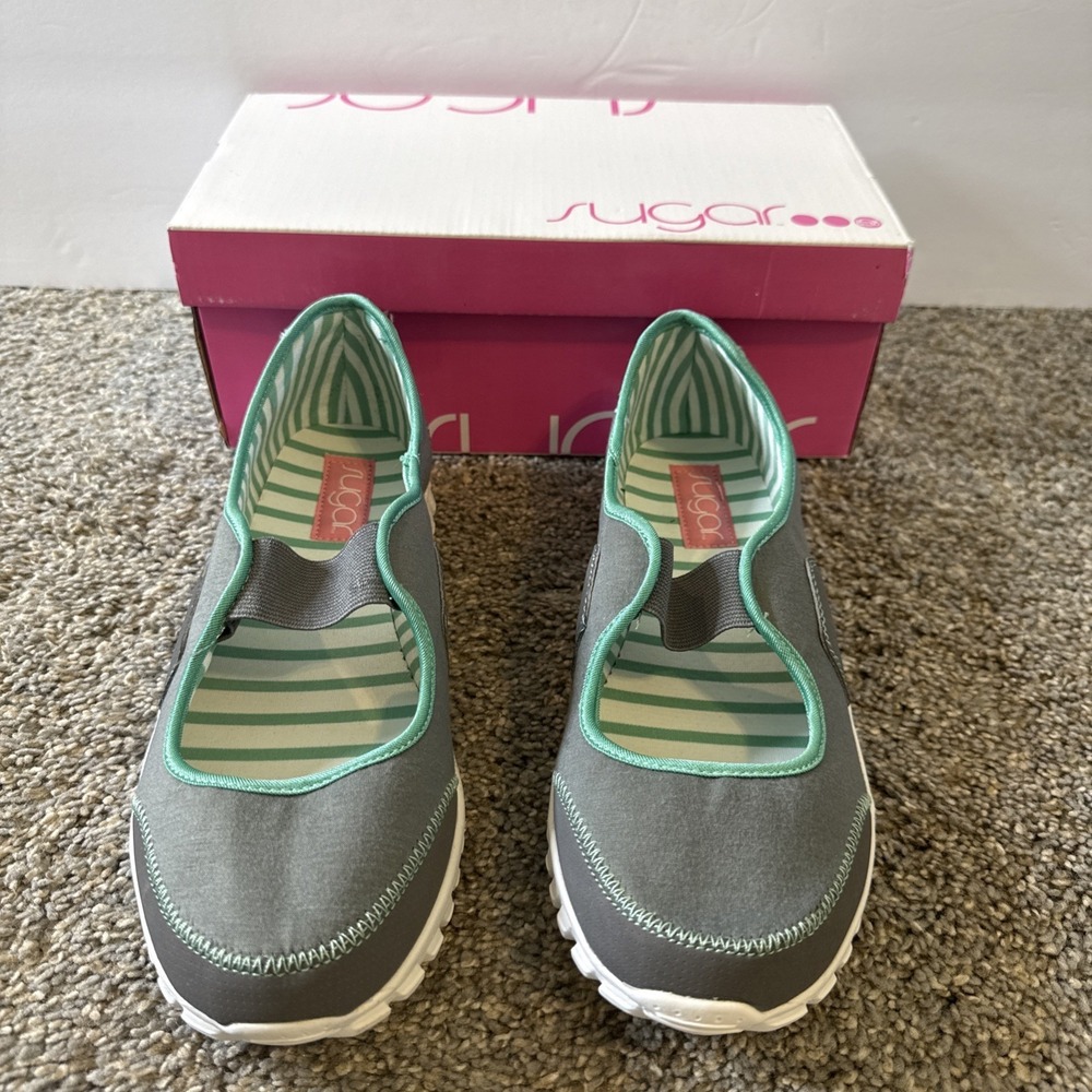 Sugar Striikerz Slip-On Shoes Blue/Gray Size 10‎
